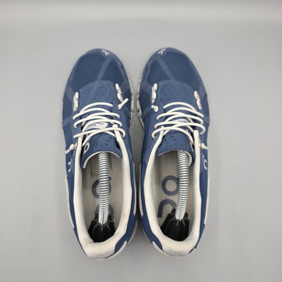 On Running Shoes Womens 6.5 Blue Cloud Mesh Comfort Athletic Gym Training - Picture 6 of 13